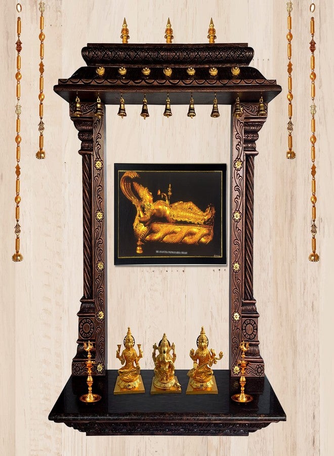 101Temples 101 Temples - Divinity Eternity Spirituality Ananthapadmanabha SwamyPhoto Frame with Wall Hook, 1 Piece | 10” x 13”, Matt Finish - Image 2